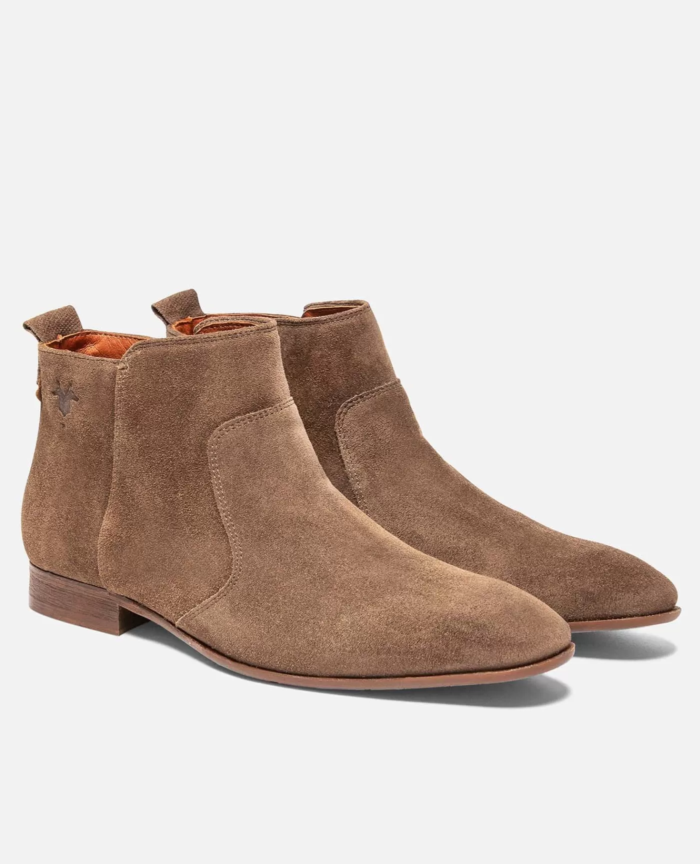 Best Sale KOST Paris ANDERSON 5  Boots Croûte velours Homme Taupe