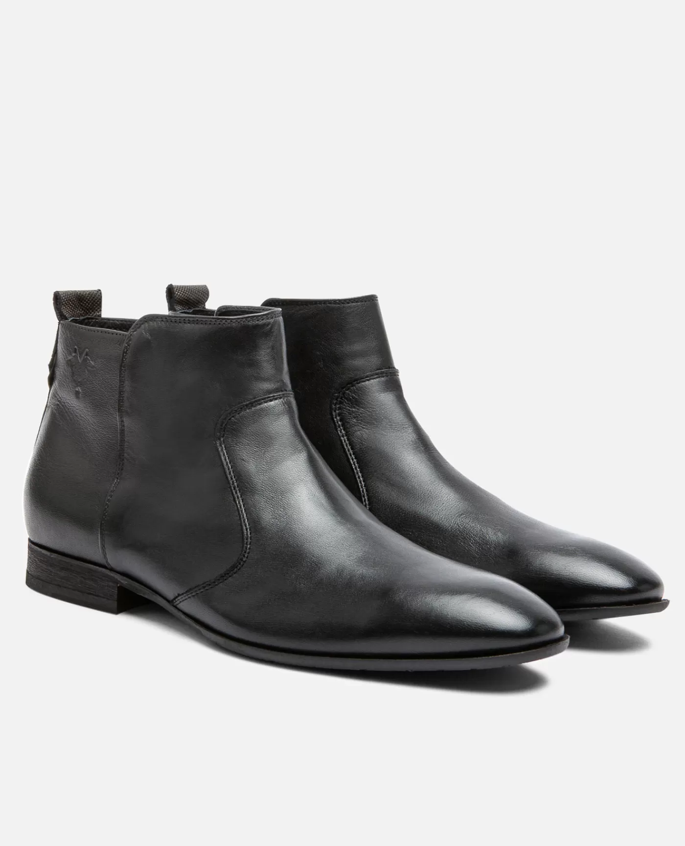 Discount KOST Paris ANDERSON 39  Boots Cuir Tannage Végétal Homme Noir