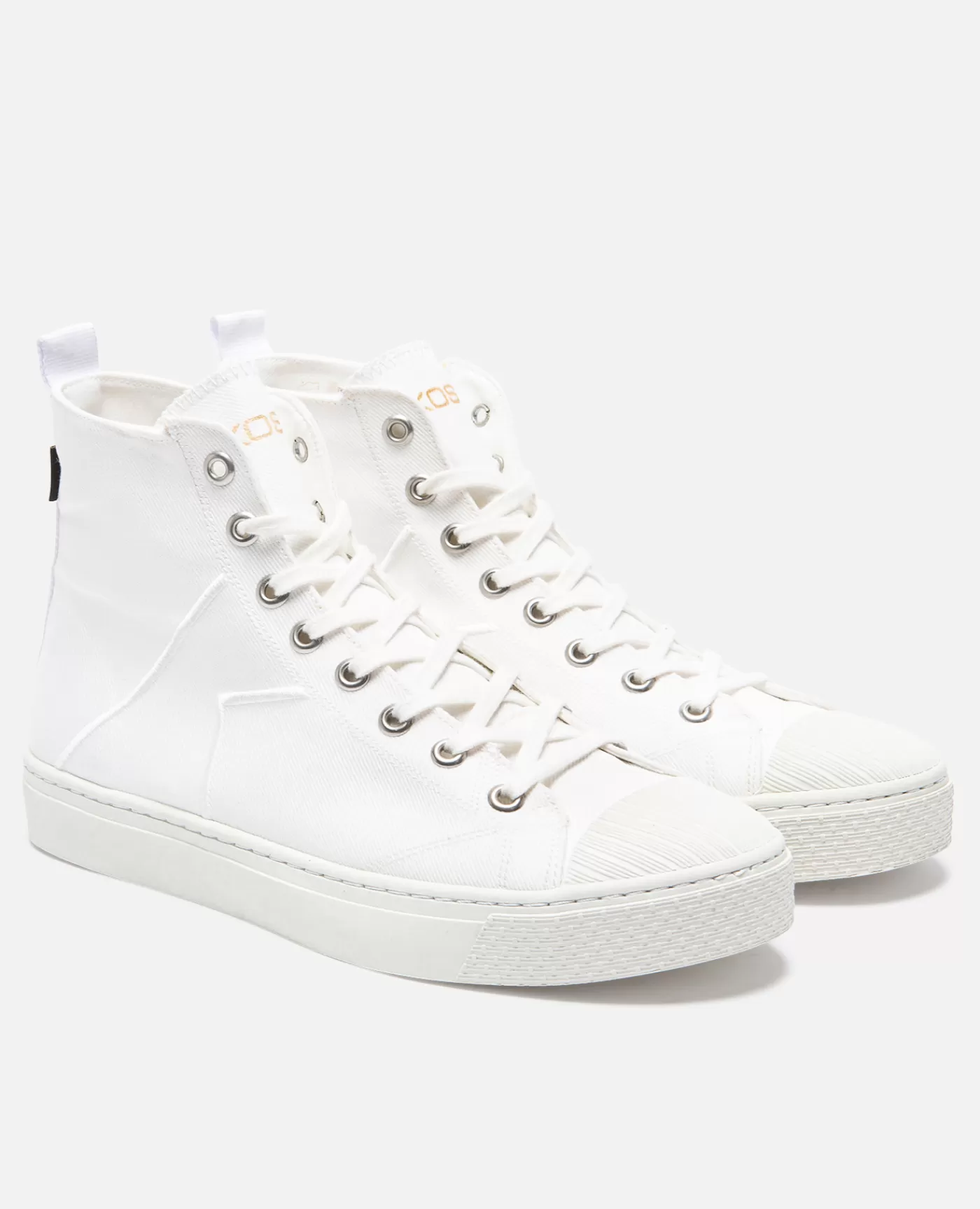 Best Sale KOST Paris BACKSTAGE H VEG  Sneakers Vegan Textile Recyclé Homme Blanc
