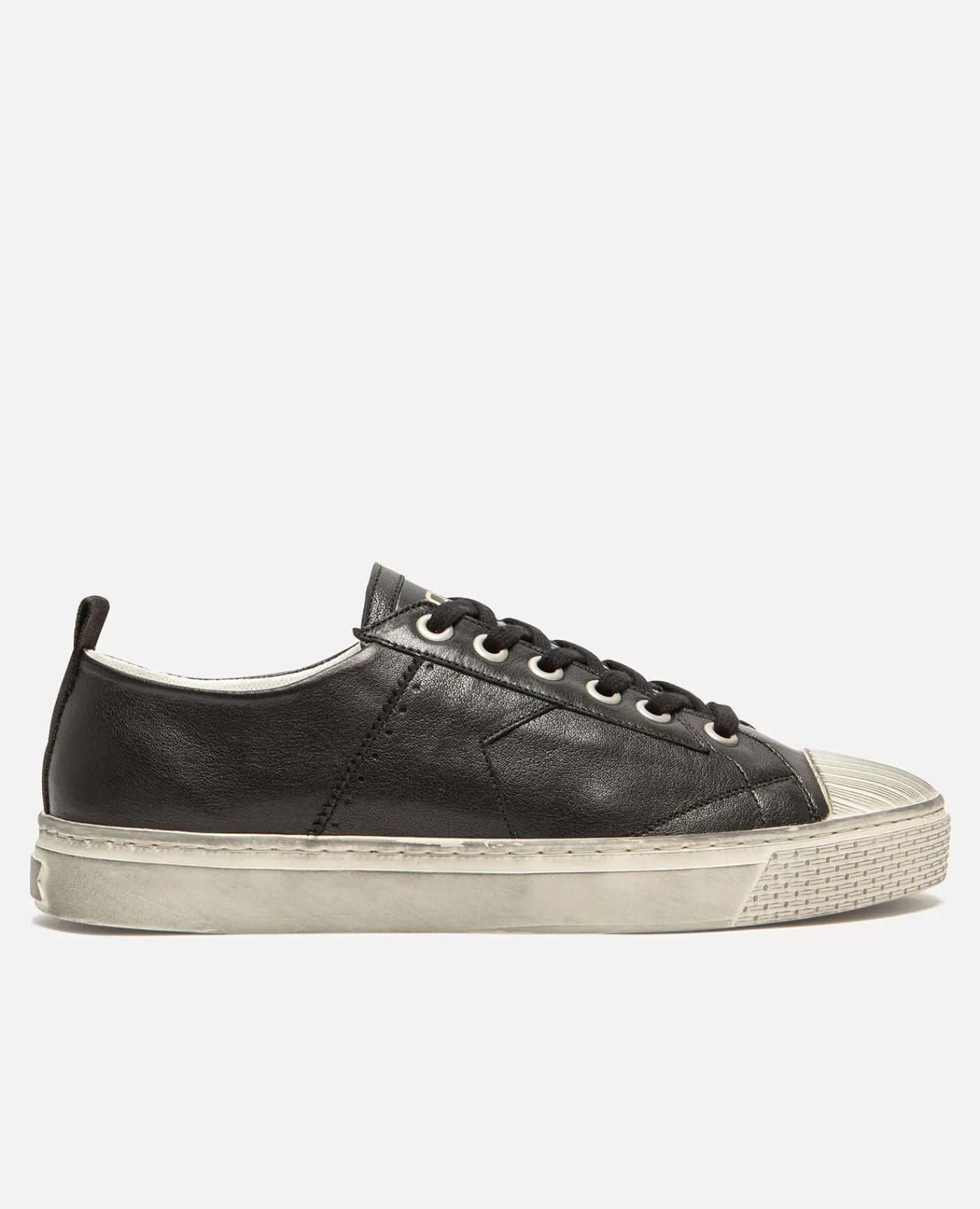 Store KOST Paris BACKSTAGE L3  Sneakers es Cuir Tannage Végétal Femme Noir