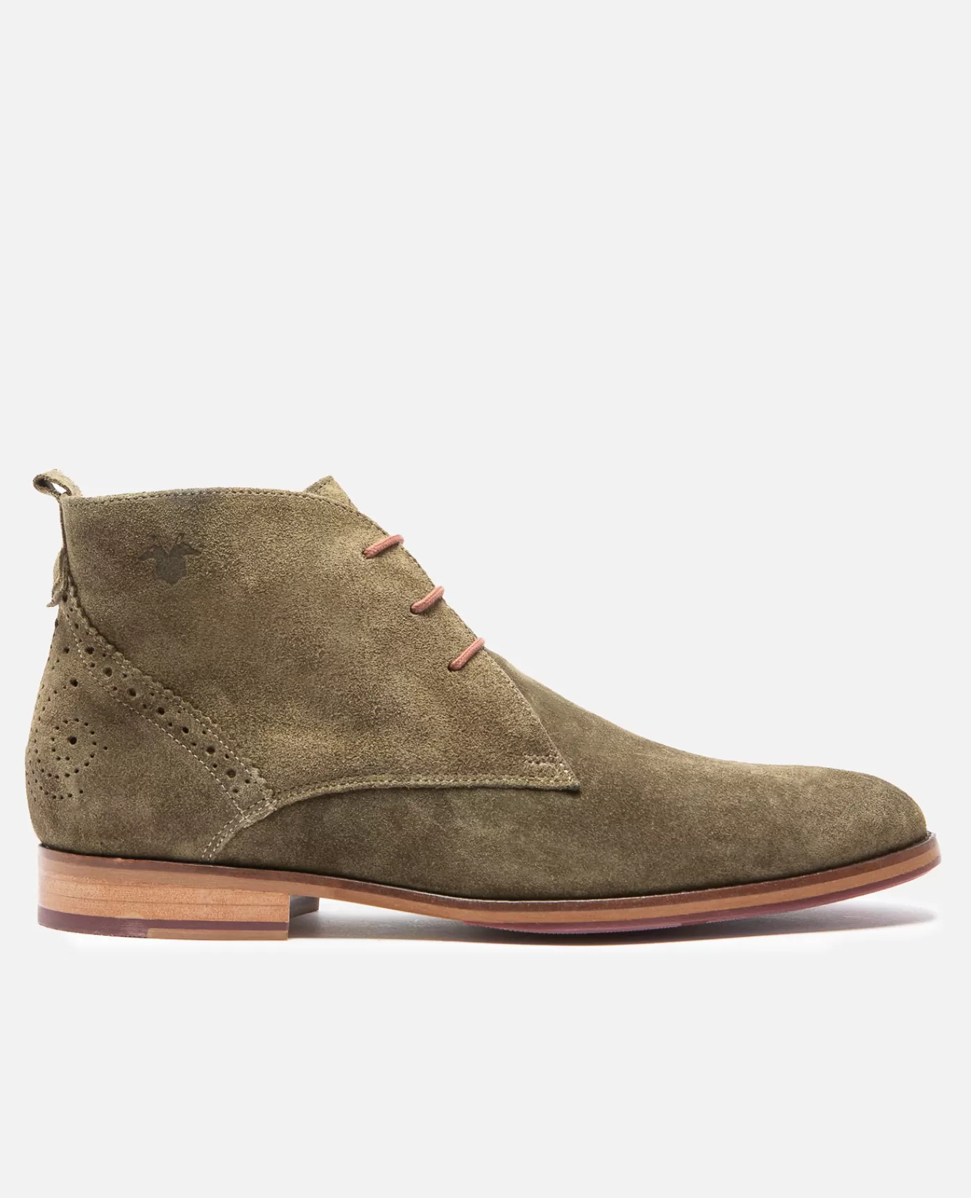 Cheap KOST Paris BRETT 95 A  Chukka Boots Croûte Velours Made in France Vert Homme Kaki