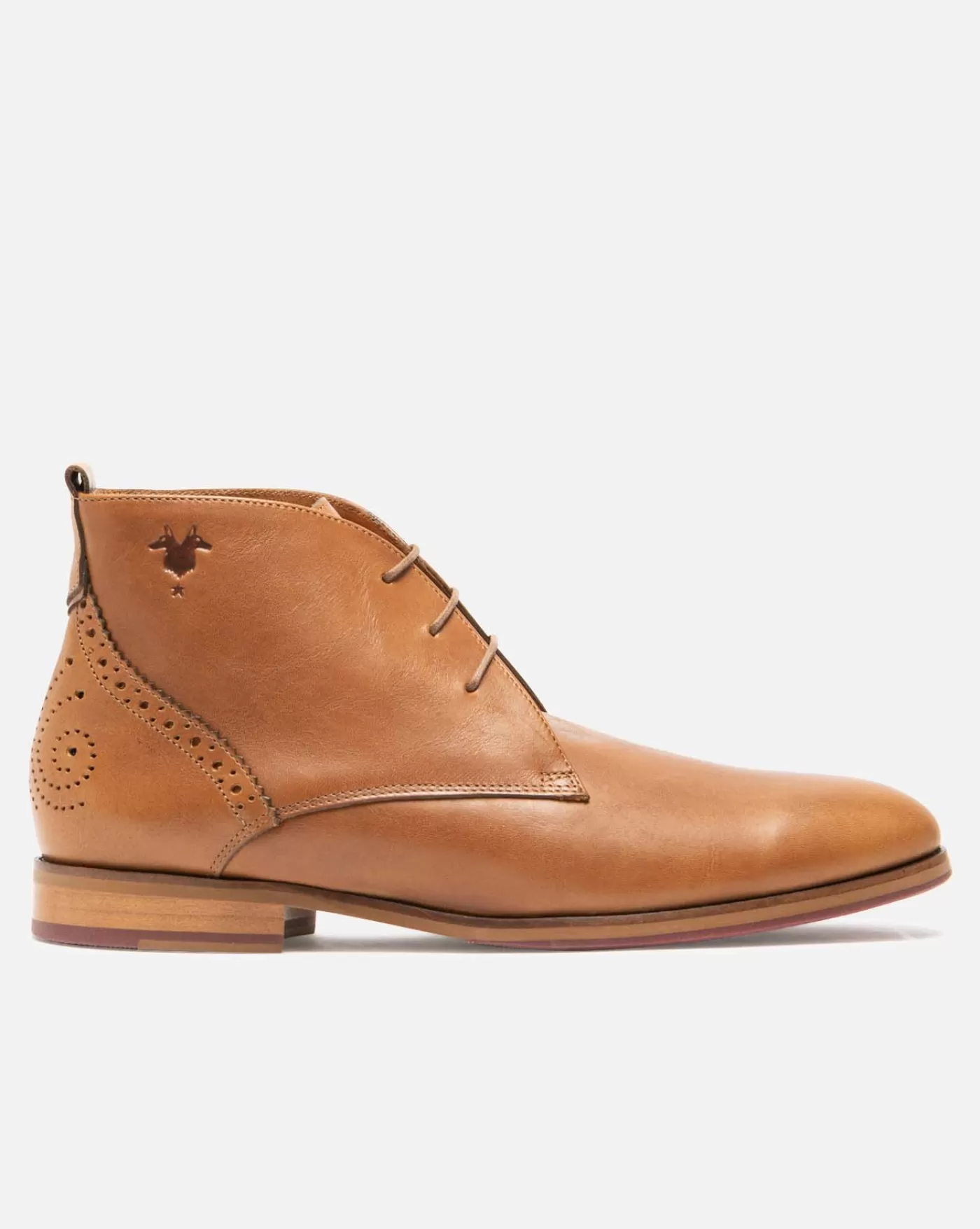 Hot KOST Paris BRETT 75 A  Chukka boots Made in France Cuir Homme Marron