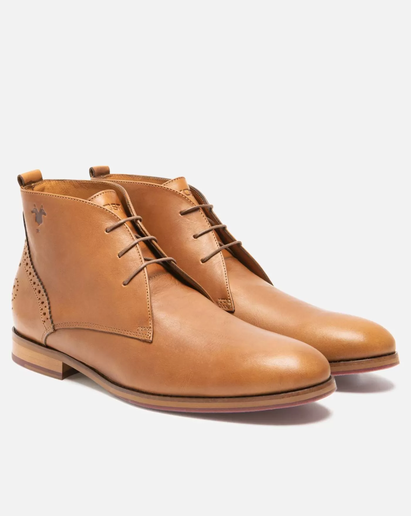 Hot KOST Paris BRETT 75 A  Chukka boots Made in France Cuir Homme Marron