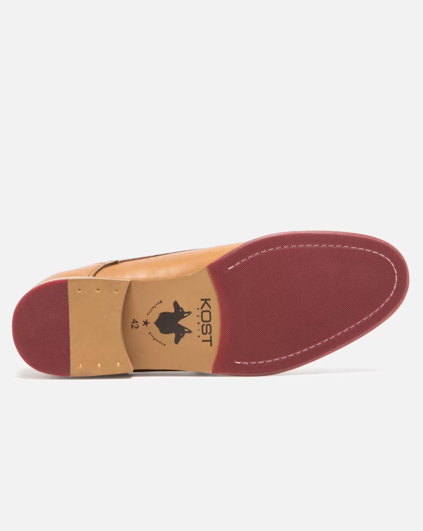 Hot KOST Paris BRETT 75 A  Chukka boots Made in France Cuir Homme Marron