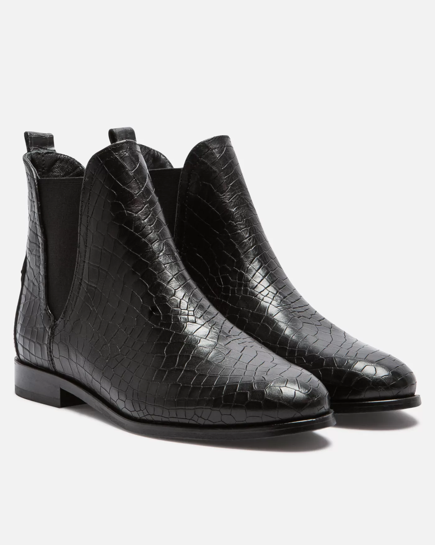 Sale KOST Paris HARPER M VGT  Chelsea boots Cuir Tannage Végétal Femme Noir