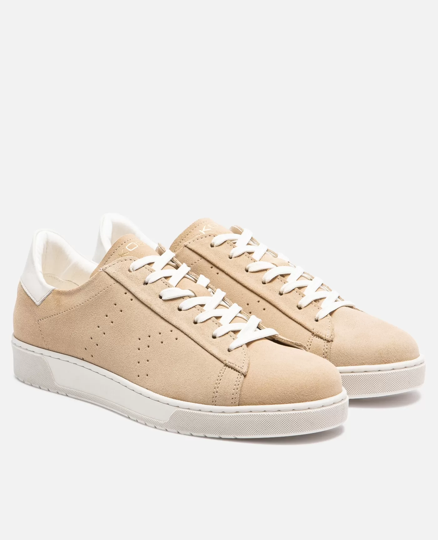 Cheap KOST Paris HOMERUN 3S F  Sneakers Croûte Velours Beige Femme Sable