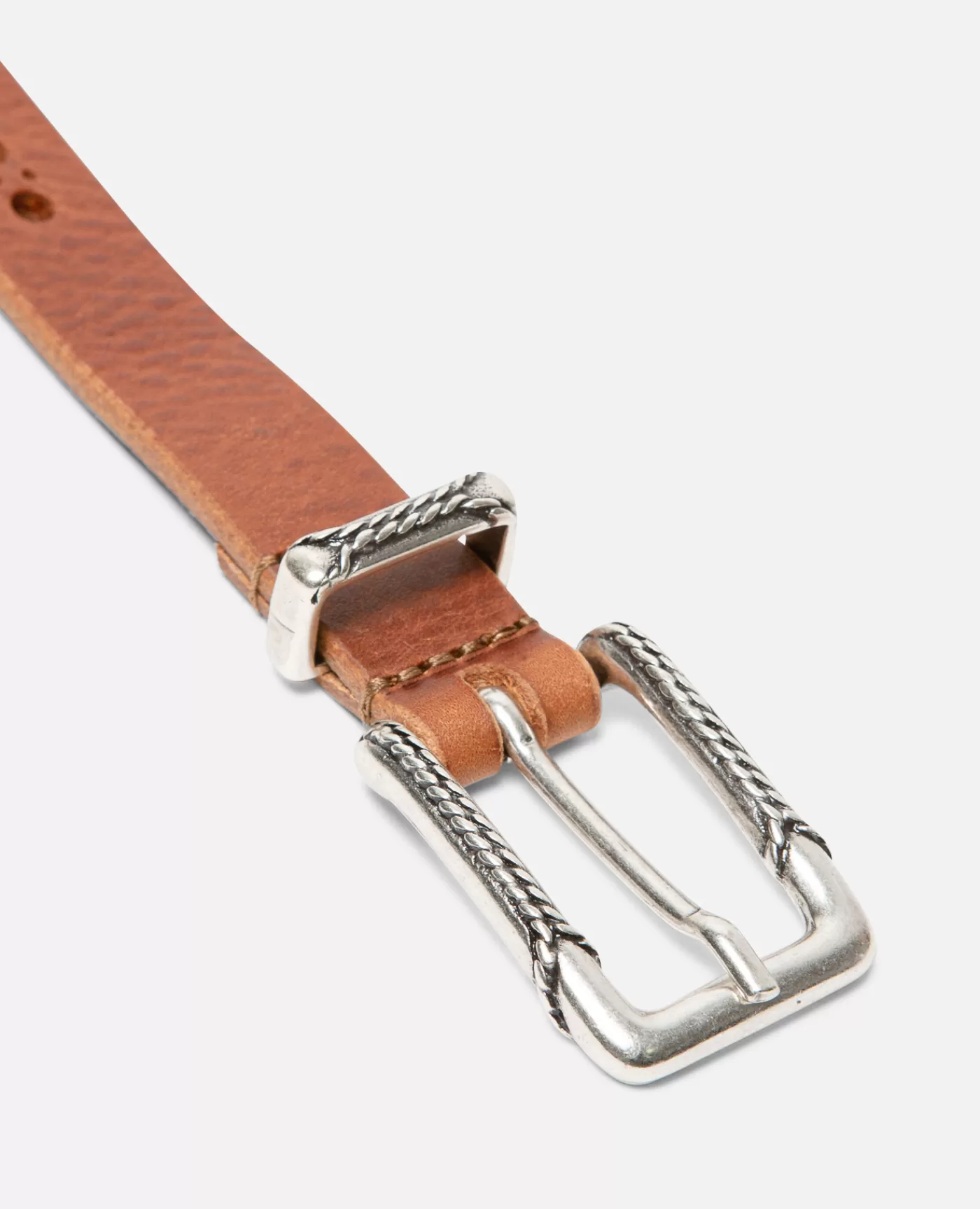 Online KOST Paris JANIS  Ceinture Femme Made in France Cuir Tannage Végétal Noisette