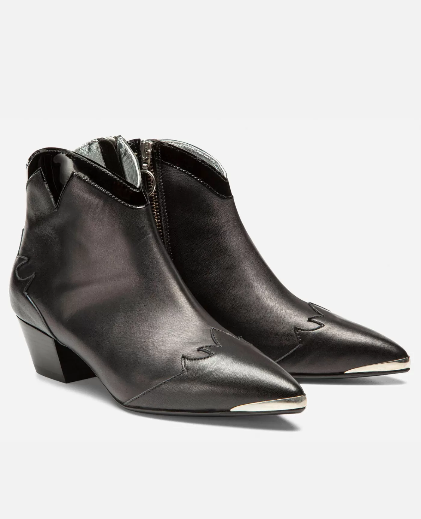 Hot KOST Paris LUNA 31  Boots Cuir Femme Noir