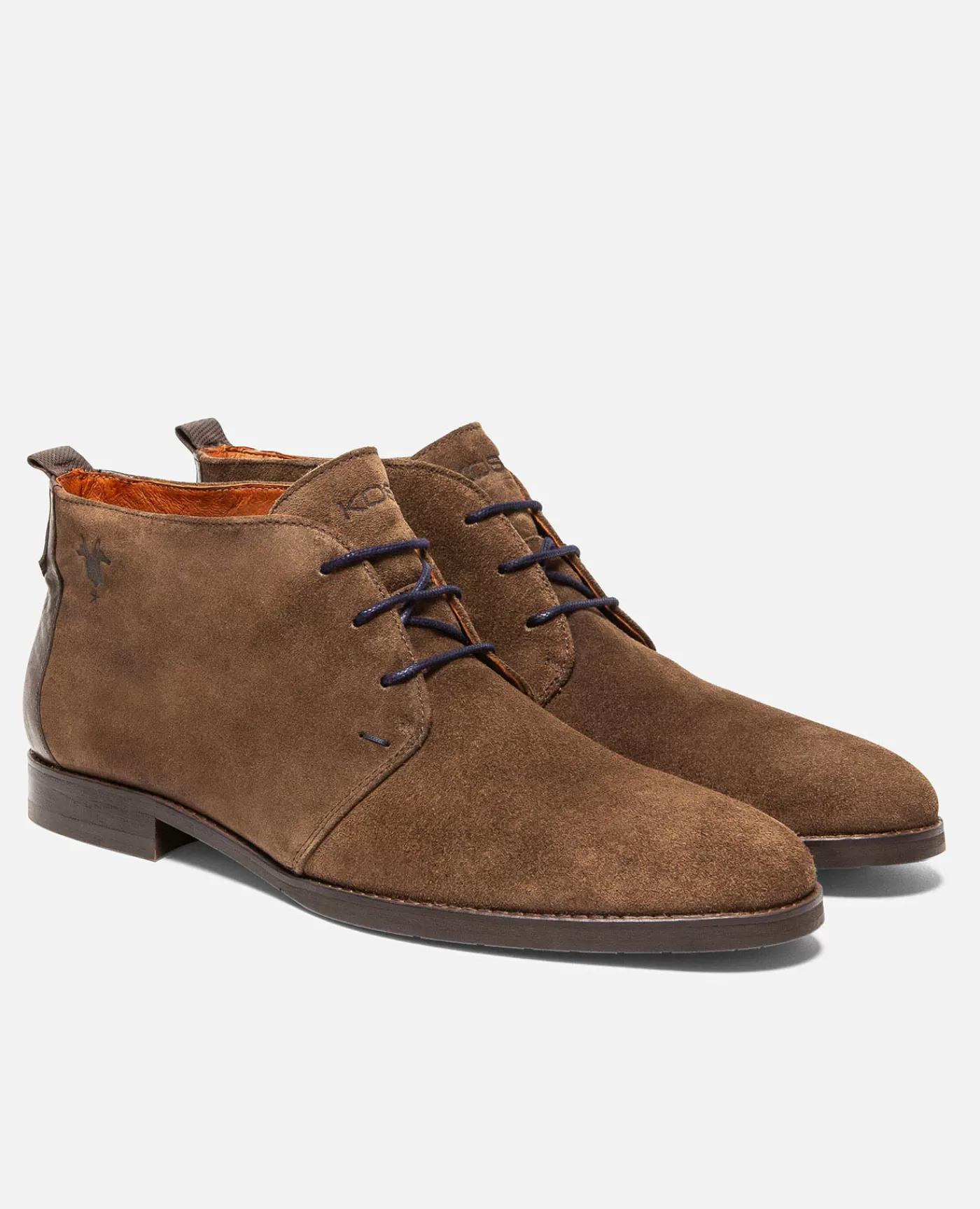 Hot KOST Paris MADISON 5  Chukka boots Croûte velours Marron Homme Taupe