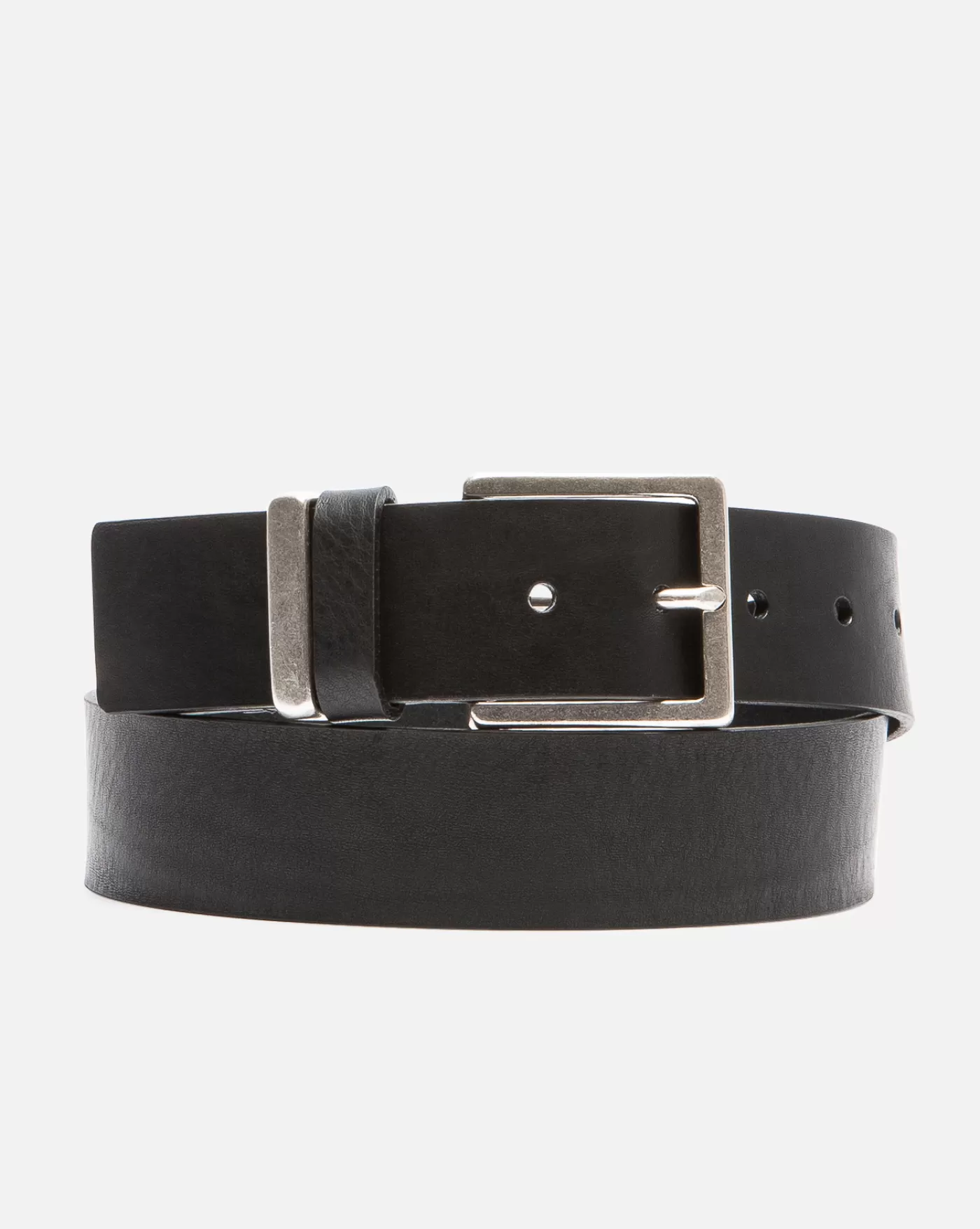 Store KOST Paris MICK  Ceinture Made In France Cuir Tannage Végétal Homme Noir