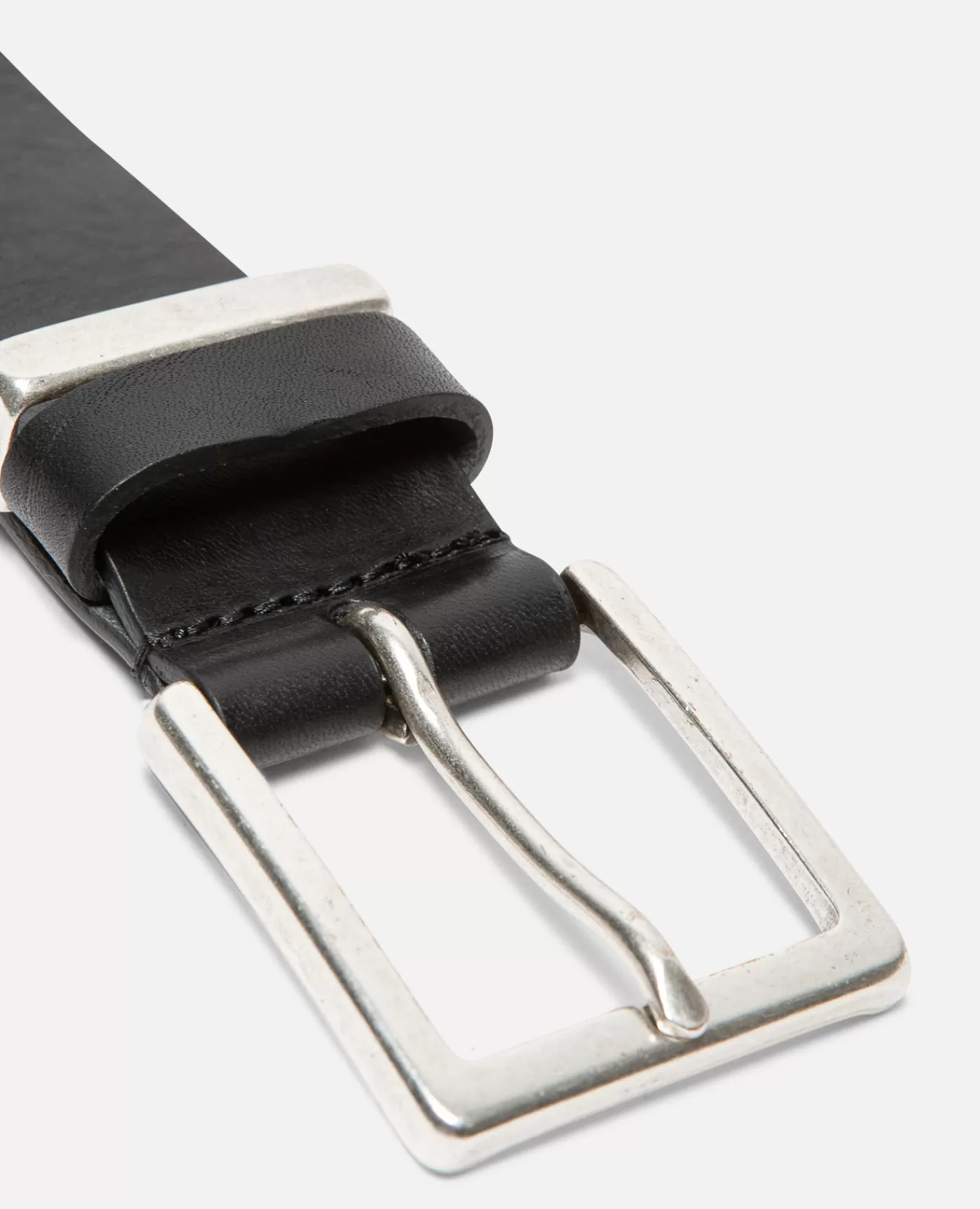 Store KOST Paris MICK  Ceinture Made In France Cuir Tannage Végétal Homme Noir