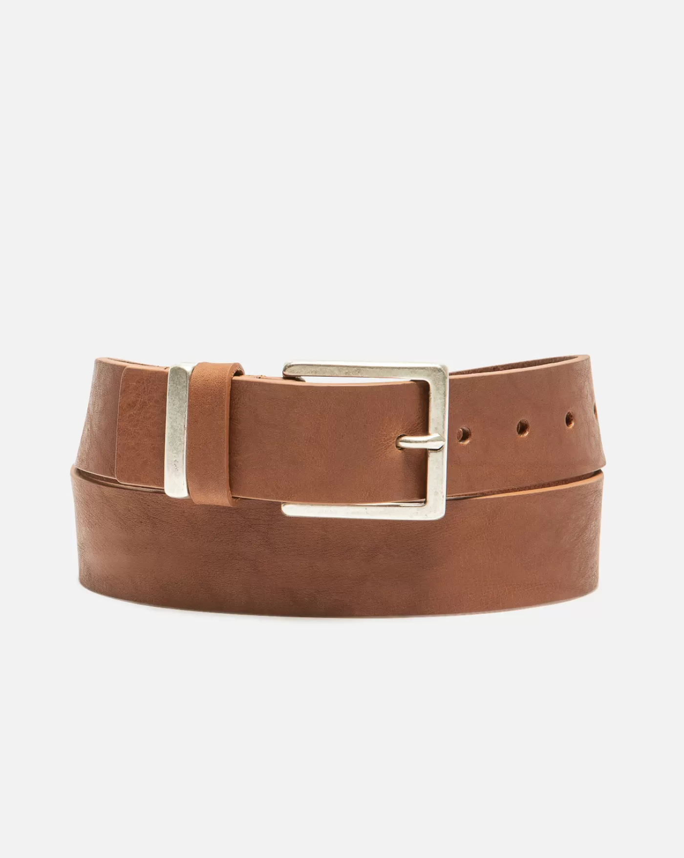 Online KOST Paris MICK  Ceinture Made In France Cuir Tannage Végétal Homme Tabac