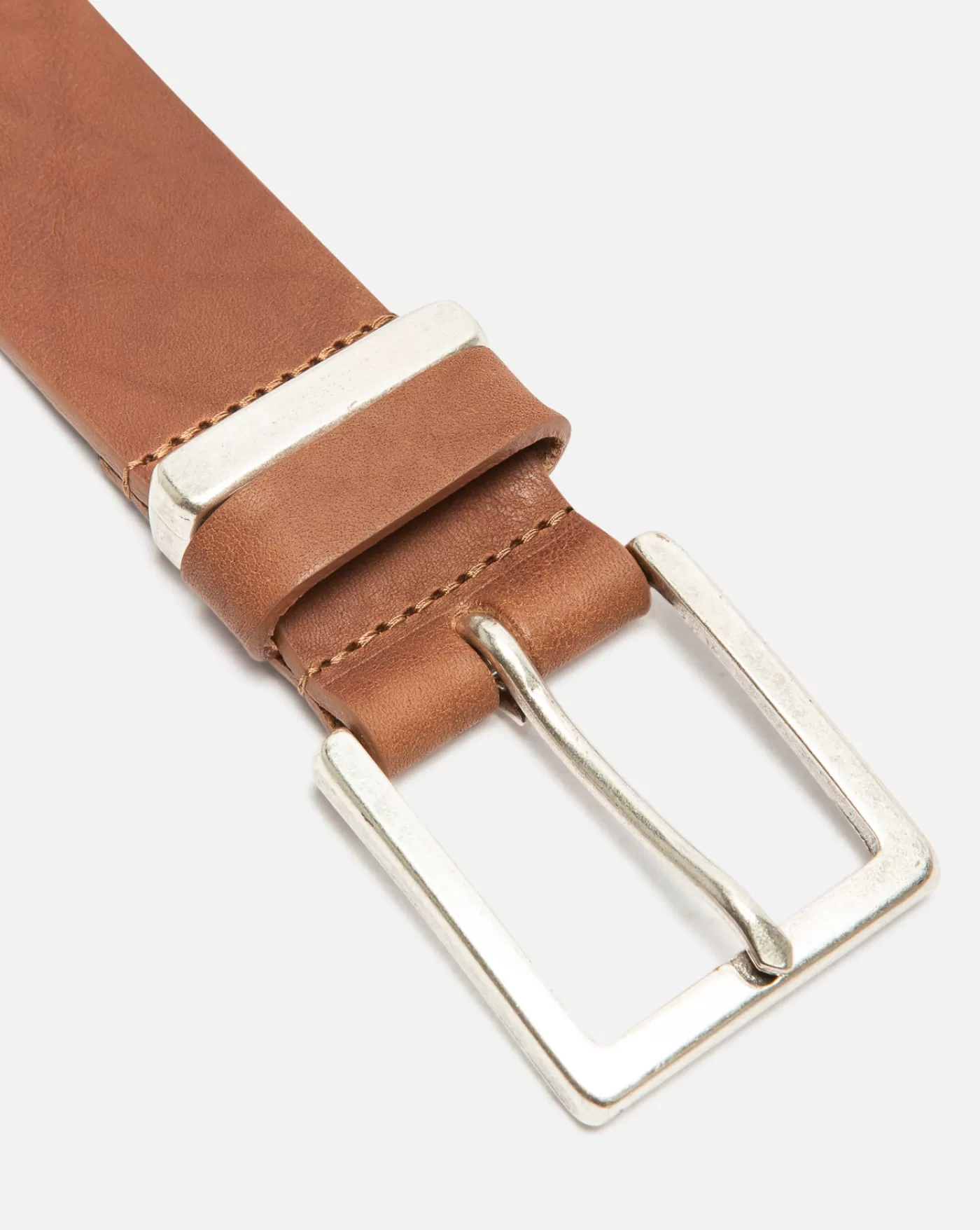 Online KOST Paris MICK  Ceinture Made In France Cuir Tannage Végétal Homme Tabac
