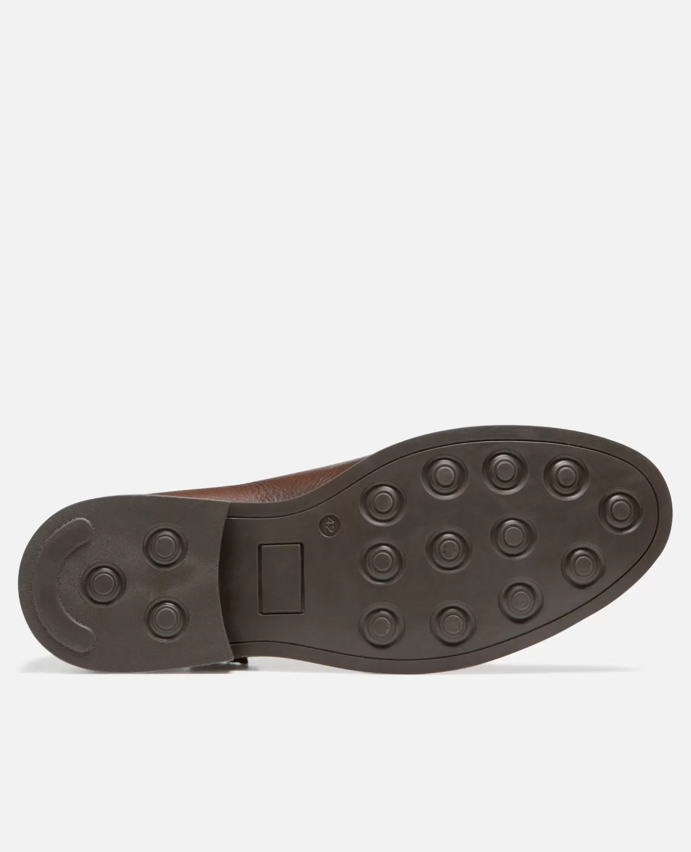Hot KOST Paris ZELA  Derbies style chic vintage cuir Chataigne