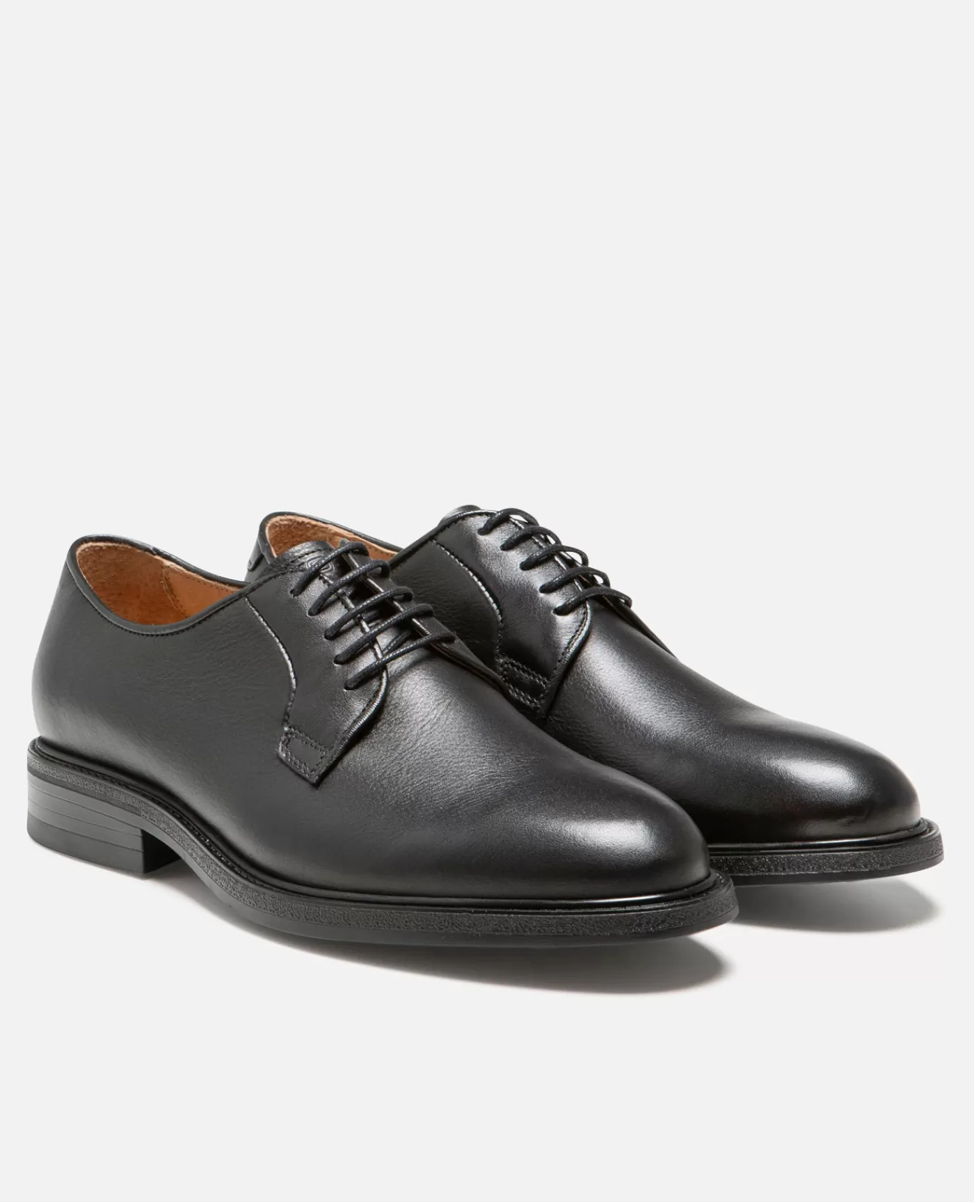 Hot KOST Paris ZELA  Derbies style chic vintage cuir Noir